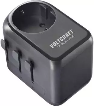 Voltcraft UC-2C1A45W01 Reiseladegerät 45W 2x USB-C, 1x USB-A Fast Charge (VC-17792635)
