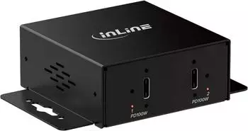 InLine Industrie 2-Port Mini Charger USB-C PD 200W (35396G)