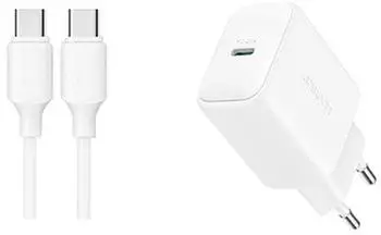 Joyroom JR-TCF20 Wandladeger&auml;t USB-C 20W mit C-C-Kabel 1m, wei&szlig; (JR-TCF20)