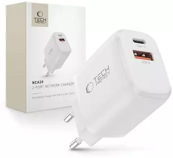 OEM NCA20 Wandladeger&auml;t PD 20W QC3.0 USB-A/USB-C wei&szlig; (NCA20)