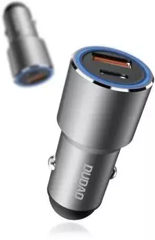 DUDAO R4PQ Kfz-Ladeger&auml;t USB-C PD QC 22,5W, grau (R4PQ)