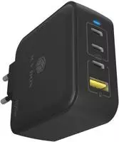ICY BOX 61116, ICY BOX GaN Wandladeger&auml;t USB-C Adapter 100 W USB-C Stecker USB...