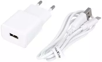 Maxlife MXTC-01 Fast Charge Ladeger&auml;t 2,1A + USB-C Kabel (MXTC-01)