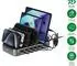4smarts Team Ladestation 100W, 5x USB-C, 1x USB-A, 6 Kabel, schwarz (541805)