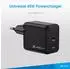 Xlayer Powercharger 45W USB-C Ladeadapter, 2 Ports, schwarz (220178)