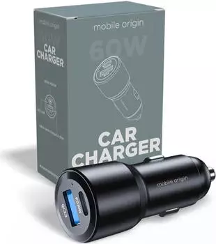 Mobile Origin Autoladeger&auml;t CA2 60W USB-C & USB-A (FRL-CCH60W-01)