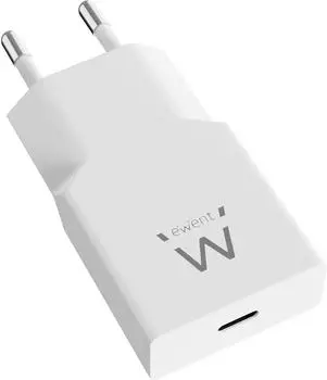 Ewent EW1310 USB-C GaN Schnellladeger&auml;t 20W, wei&szlig; (EW1310)