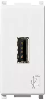 Vimar Plana USB-Steckdose 5V 1,5A, wei&szlig; (14292)