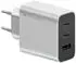 Cuktech Wandladegerät GaN 65W 2x USB-C 1x USB-A grau (CUK0A15CEUSL)
