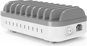MacLocks 10-Port USB-C Ladestation, UK-Stecker, 200W (10PUSBCDKS-UK)