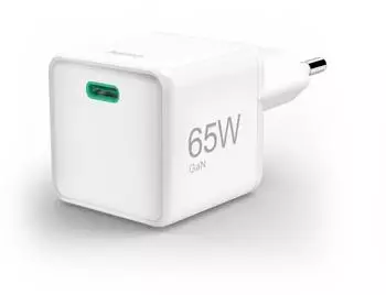 Hama Super-Mini-Charger GaN USB-C PD 65W, wei&szlig; (00201943)