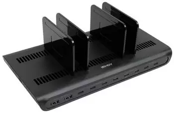 Lindy 10-Port USB-Ladestation 240W, 8x USB-C PD & 2x USB-A (73447)