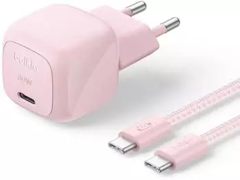 Belkin BoostCharge 30W USB-C Power Delivery Ladegerät mit 2m Kabel, rosa (WCA008KQ2MPK-B6)