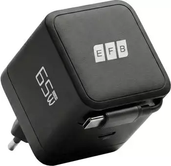 EFB-Elektronik G652CE Ladegerät 65W 1x USB-C PD3.0 GaN (G652CE)