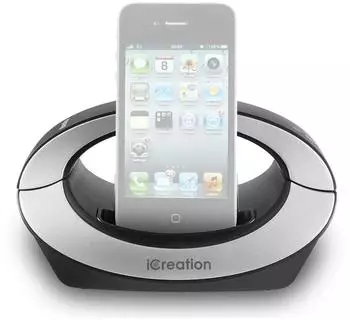 Geemarc i-350 Dockingstation f&uuml;r iPhone 3 bis 4S mit Bluetooth-H&ouml;rer, schwarz (19944146000)