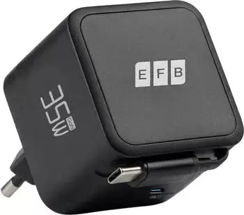 EFB-Elektronik G352CE Ladegerät 35W, 1x USB-C, GaN, PD3.0/QC3.0 (G352CE)
