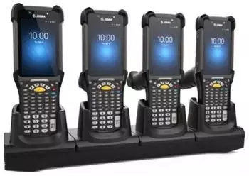 Zebra 4-Slot Charging Cradle Handheld-Ladestation, 4 Ausgangsanschl&uuml;sse (CRD-MC93-4SCHG-01)