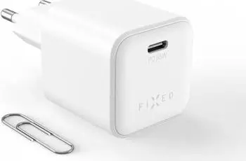FIXED Mini GaN Ladegerät USB-C mit PD 65W weiß (FIXCG65M-C-WH)