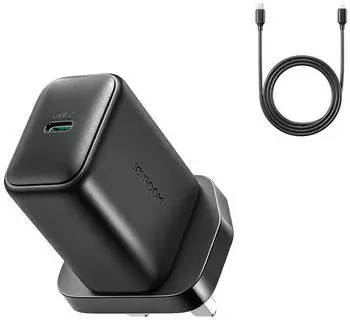 Joyroom JR-TCF23 Wandladeger&auml;t mit USB-C Kabel, 25W, 1m, schwarz (JR-TCF23)