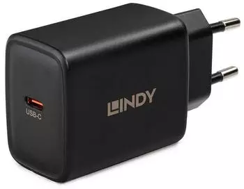 Lindy USB Typ-C PD GaN Ladeger&auml;t 65W, schwarz (73448)