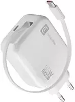 CELLULAR ACHROLLUSBCGAN65WW, CELLULAR line power adapter - retractable - 24 pin USB-C