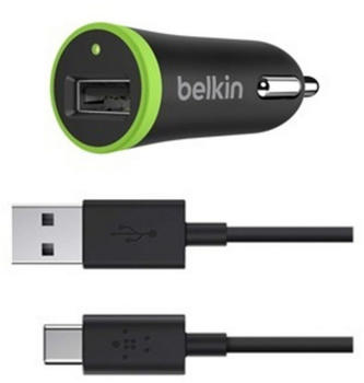 Belkin Universal-Kfz-Ladegerät (2,1 A) + USB-C Kabel (1,8 m)