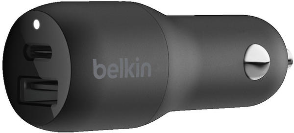 Belkin BOOST CHARGE 30-W-USB-C- + USB-A-Kfz-Ladegerät