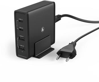 Hama Universal-USB-C-Ladestation, 4-fach, Power Delivery (PD), 5-20V/65W
