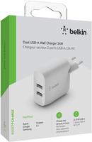 Belkin WCB002vfWH, Belkin Duales Netzladeger&auml;t 24W Ein Netzmodul zum schnellen