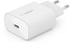 Belkin BOOST CHARGE USB-C-PD 3.0-PPS-Ladegerät (25W) Weiß