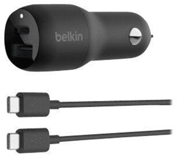 Belkin Boost Charge 37W USB-C PD + USB-A Car Charger