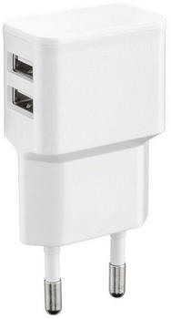 Wicked Chili Dual USB Ladegerät 12W Weiß