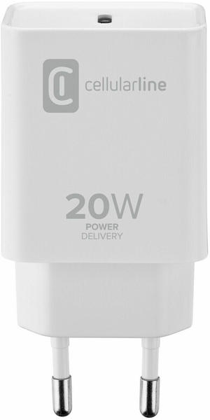 Cellular Line USB-C Charger 20W white