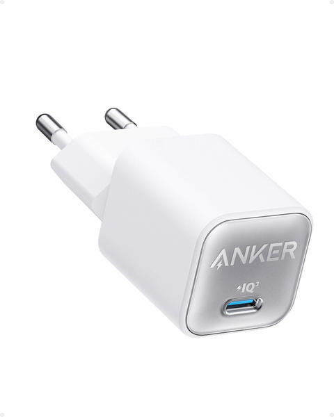 Anker Tech 511 Charger (Nano 3, 30W) Aurora White