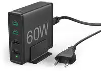 Hama Ladestation 4 Ports 201628 Schnellladeger&auml;t,2xUSB-C PD,2xUSB-A QC