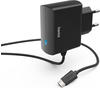 Hama USB-Ladegerät 201617, 6W, 1,2A, schwarz, 1x Micro-USB