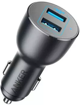 Anker PowerDrive III 2-Port 36W Alloy