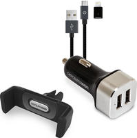 Realpower 168182, RealPower 168182 Ladeger&auml;t f&uuml;r Mobilger&auml;te Smartphone Schwarz,
