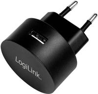 LogiLink USB Steckdosenadapter, 1x USB-Port f&uuml;r Fast Charging, 10,5W