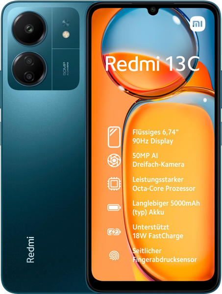 Tetsbericht Xiaomi Redmi 13C 8GB 256GB Navy Blue