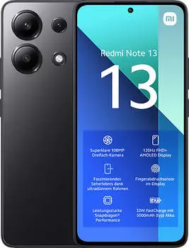 Xiaomi Redmi Note 13 4G 128GB Midnight Black