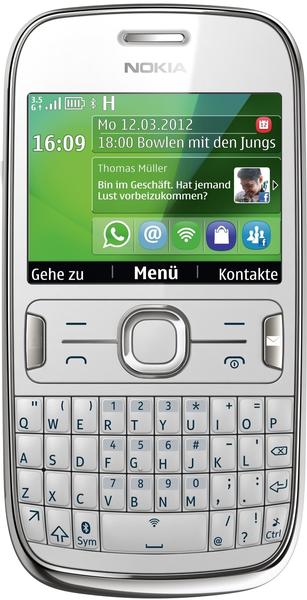 Nokia Asha 302 weiß