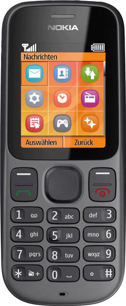 Nokia 100 Phantom Schwarz