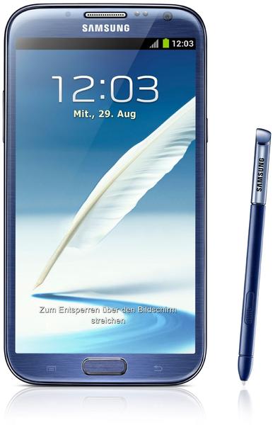 Samsung Galaxy Note II 16GB blau