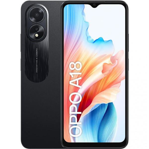 OPPO A18 128GB Glowing Black