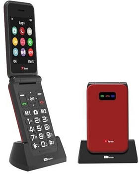TTfone TT760 mit Ladestation Rot