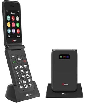 TTfone TT760 mit Ladestation Schwarz