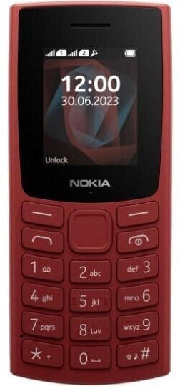 Nokia 105 4G (2023) Red