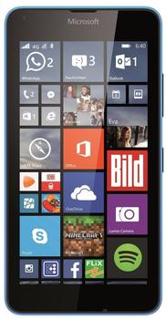 Microsoft Lumia 640 cyan