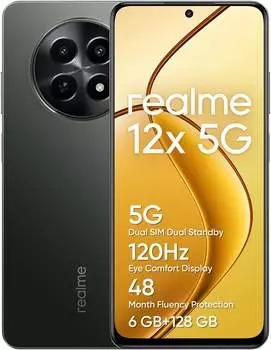 Realme 12x 5G 6GB 128GB Glowing Black